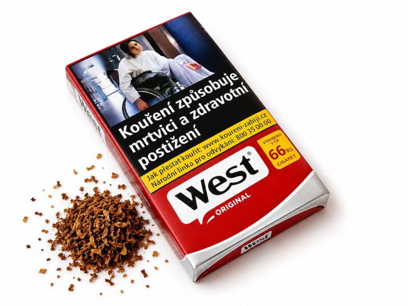 Cigaretový tabák West 30g